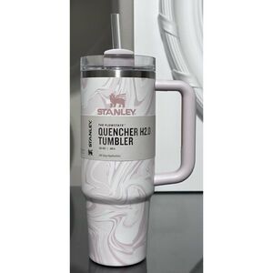 Stanley Quencher‎ H2.0 FlowState Tumbler 30oz, ROSE QUARTZ SWIRL